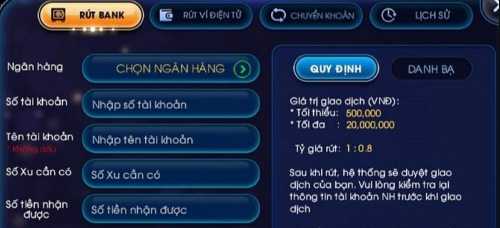 Hướng dẫn rút tiền 789CLUB siêu tốc