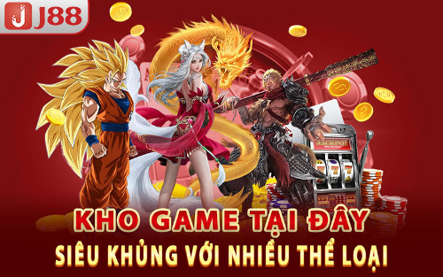 Kho game tại đây siêu khủng với nhiều thể loại 