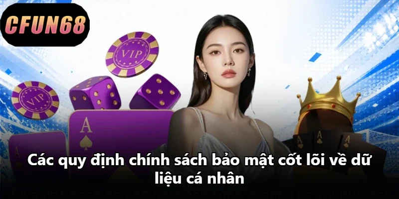 Các quy định chính sách bảo mật cốt lõi về dữ liệu cá nhân