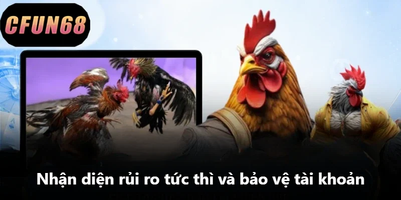 Nhận diện rủi ro tức thì và bảo vệ tài khoản