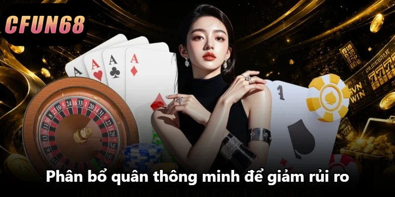 Phân bổ quân thông minh để giảm rủi ro